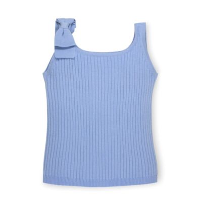 Hope & Henry Hope and Henry Girls' Sleeveless Sweater Tank with Bow