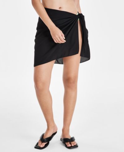 Женское парео J Valdi Tie-Waist Short Cover-Up