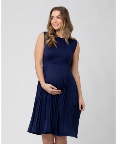 Платье Ripe Maternity Maternity Knife Pleat Sleeveless Blueprint