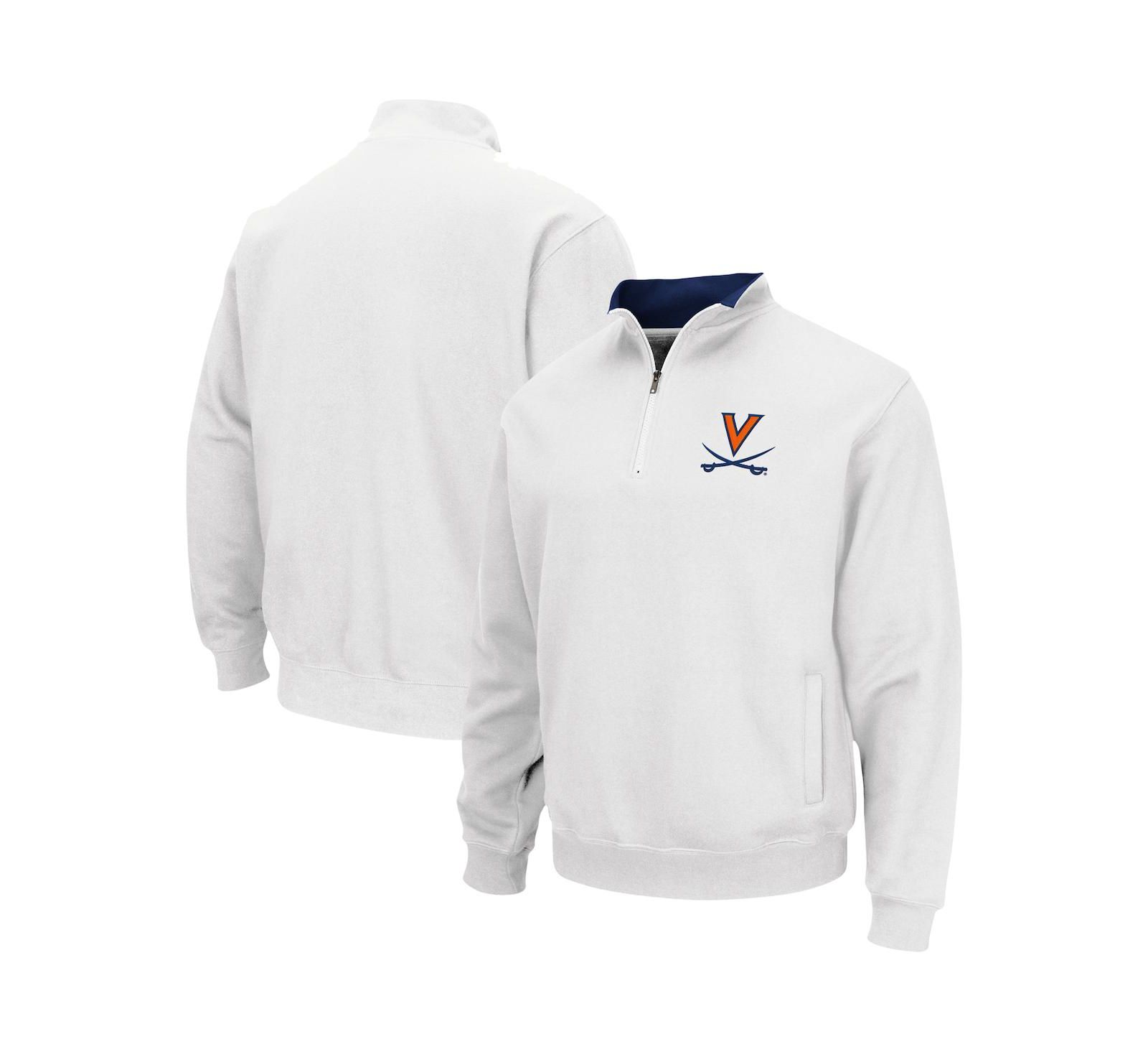 Мужская куртка Colosseum Virginia Cavaliers Tortugas Team Logo Quarter-Zip