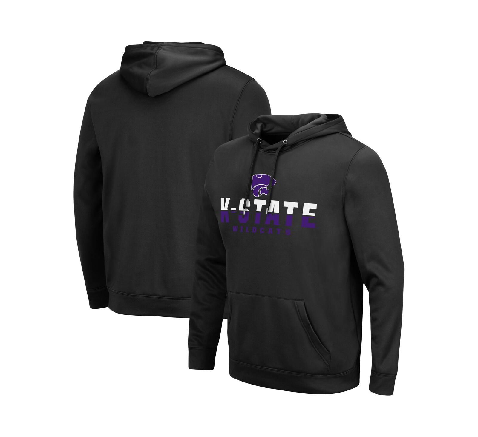 Мужское худи Colosseum Kansas State Wildcats Lantern Pullover