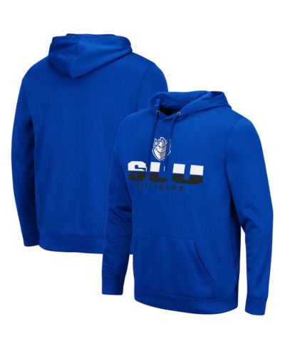 Мужское худи Colosseum Blue Saint Louis Billikens Lantern Pullover