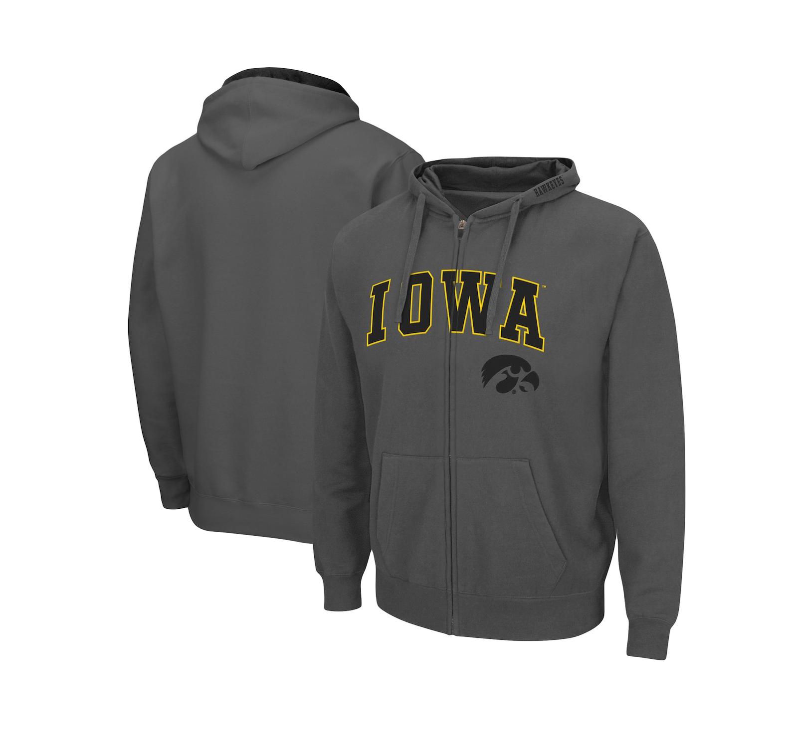 Colosseum Мужское худи Colosseum Iowa Hawkeyes Arch & Logo 3.0