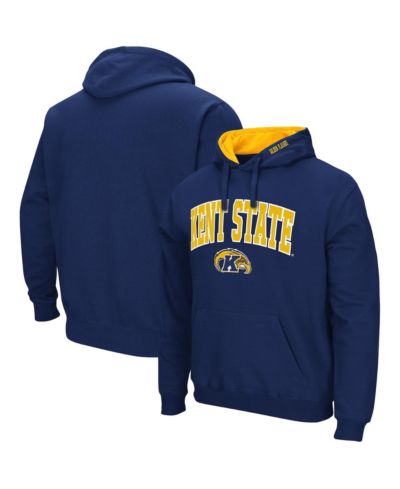Мужской худи Colosseum Navy Kent State Golden Flashes Arch and Logo