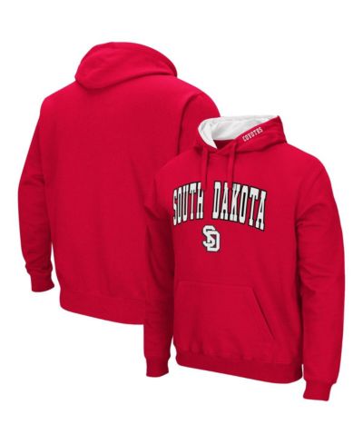 Мужское худи Colosseum South Dakota Coyotes Arch and Logo Pullover