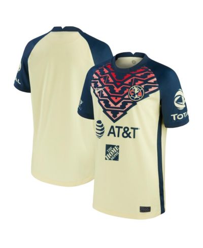 Nike Детская реплика джерси Club America 2021/22 Home Breathe, желтая