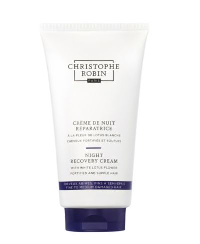 Christophe Robin Night Recovery Cream with White Lotus Flower, 5 oz.
