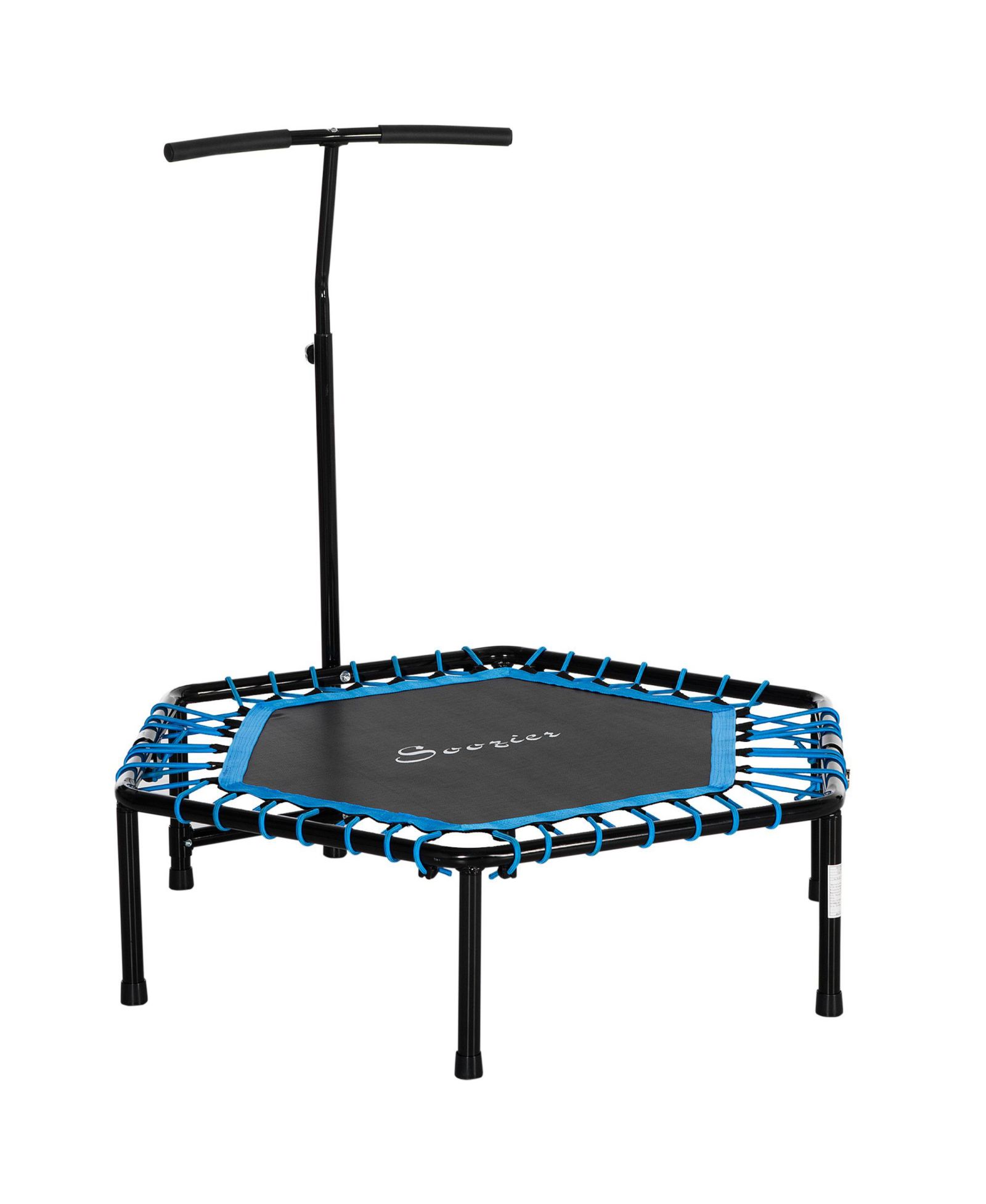 Soozier 48" Foldable Trampoline Outdoor Bungee Exercise Fitness Jumper,