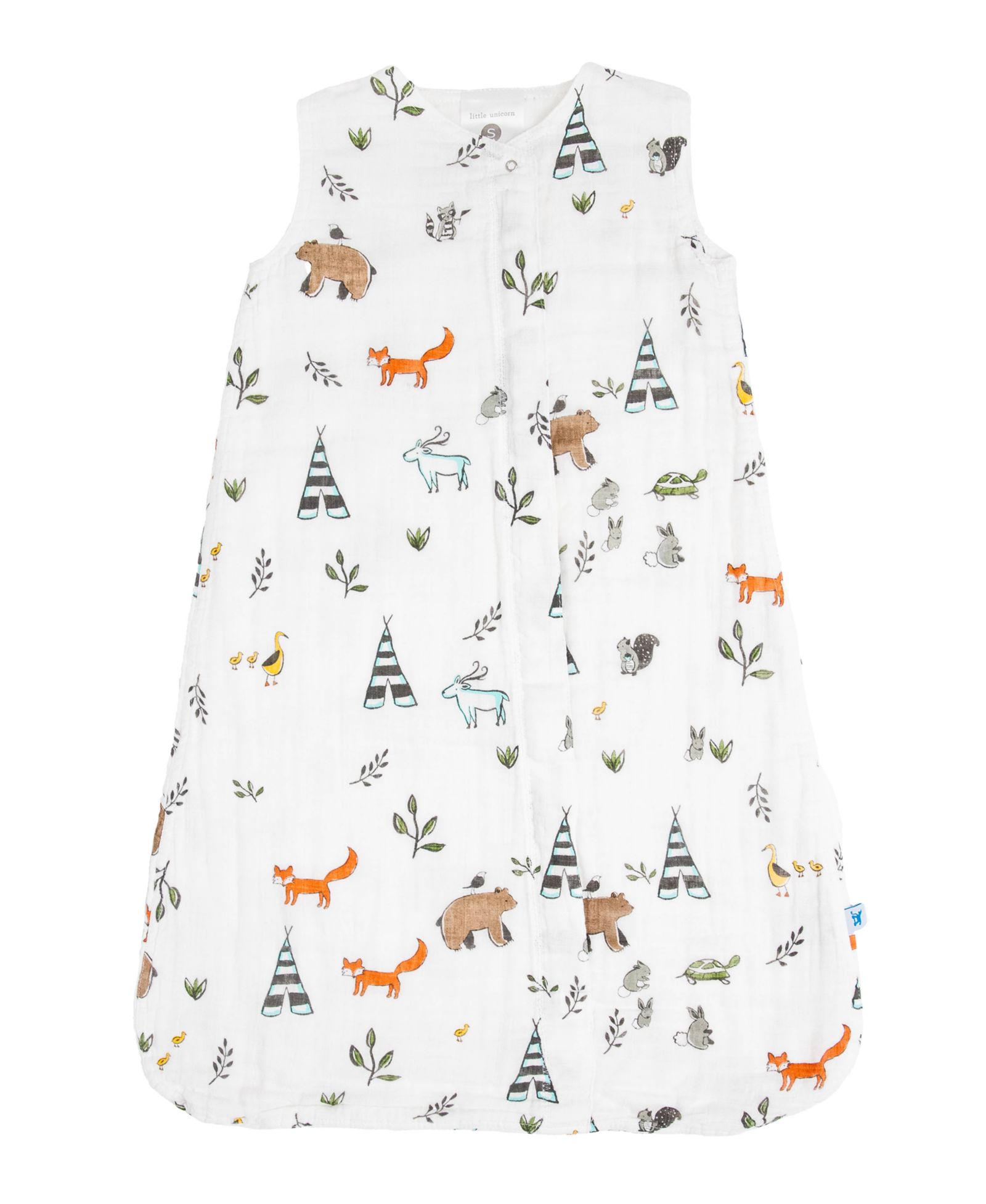 Спальный мешок Little Unicorn из муслина для малышей