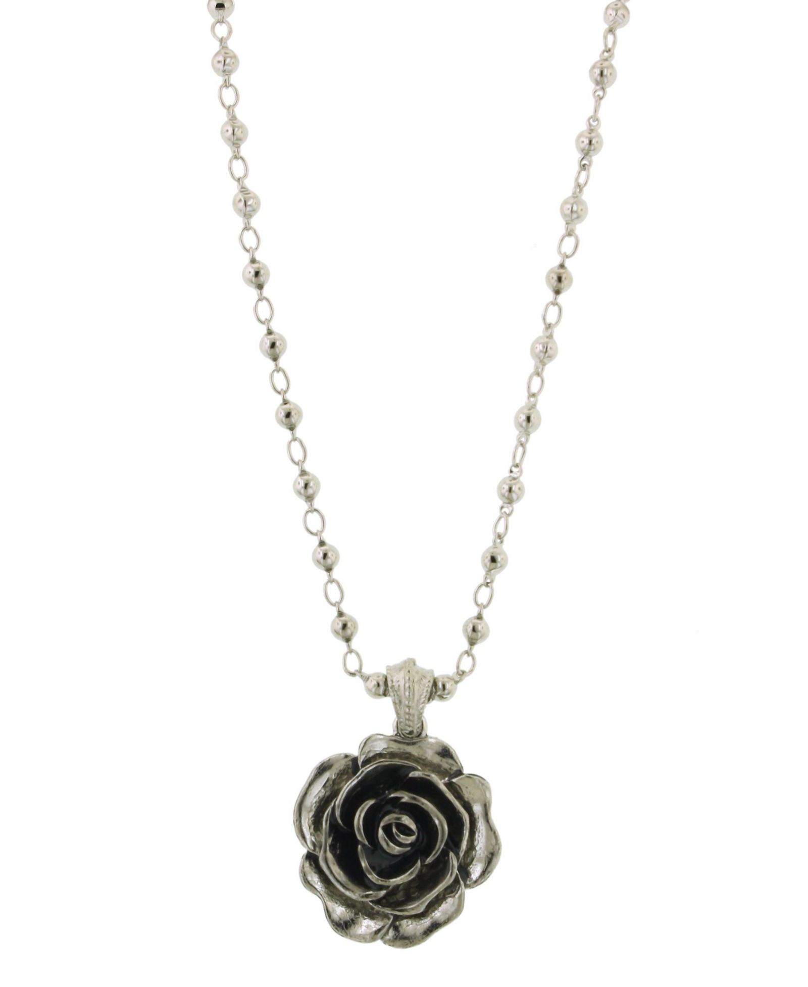 2028 Enamel Flower Necklace