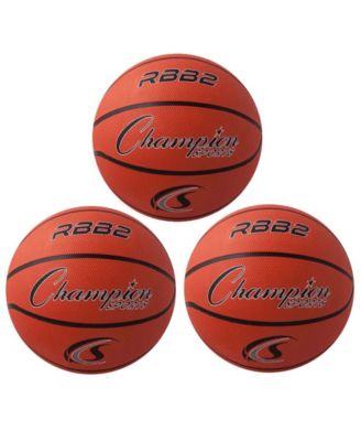 Champion Sports Мяч баскетбольный резиновый, 3 штуки