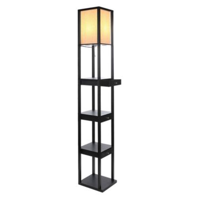 Напольный светильник Maxwell Drawer 72" LED с абажуром-фонарем