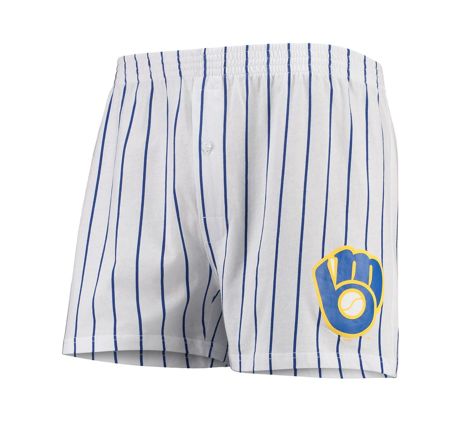 Concepts Sport Мужские боксеры Milwaukee Brewers Vigor White