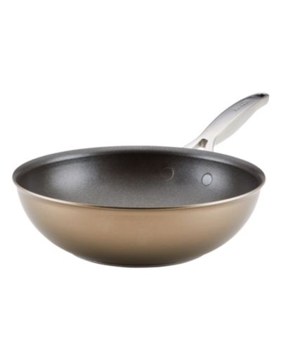 Anolon Ascend Hard Anodized Aluminum Non-Stick 10" Stir Fry Pan