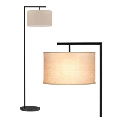 Brightech Montage Modern 60" LED торшер с тканевым абажуром