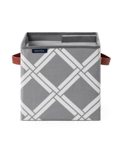 Органайзер для хранения Nautica Folded Storage Cube Box Weave