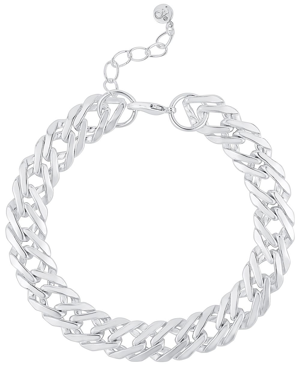 And Now This Браслет с подвижными звеньями с высокополированным напылением Fine Silver
