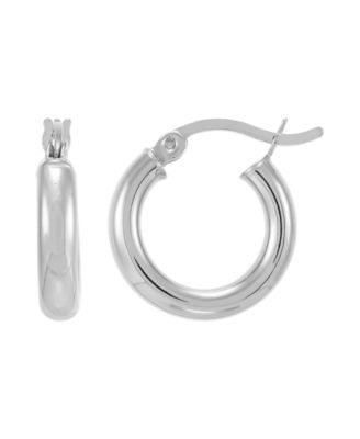 Серьги-кольца Giani Bernini Polished Tube, 15mm