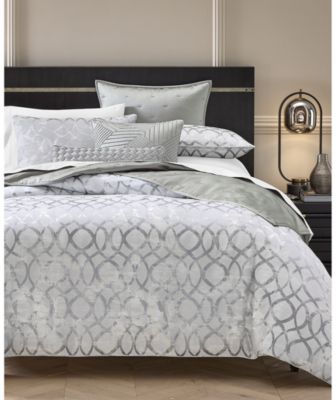 Hotel Collection Helix 3-Pc. Duvet Cover Set, Full/Queen, Exclusively at Macy’s