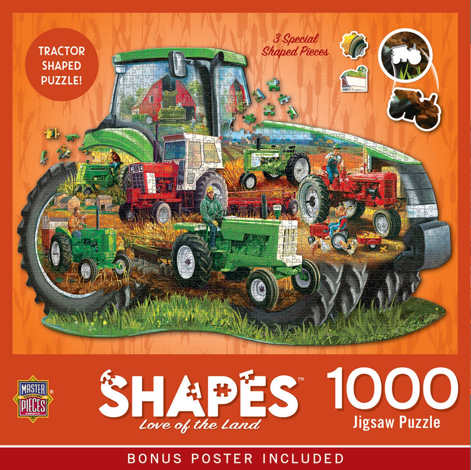 MasterPieces пазл Contours Love of the Land 1000 Piece