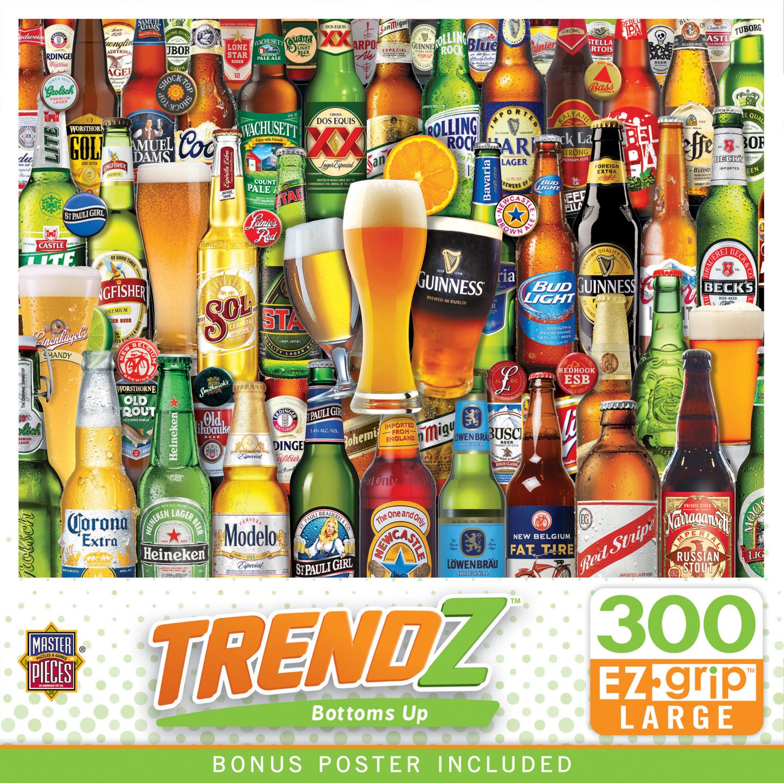 Пазл MasterPieces Trendz Bottoms Up 300 Piece EZ Grip