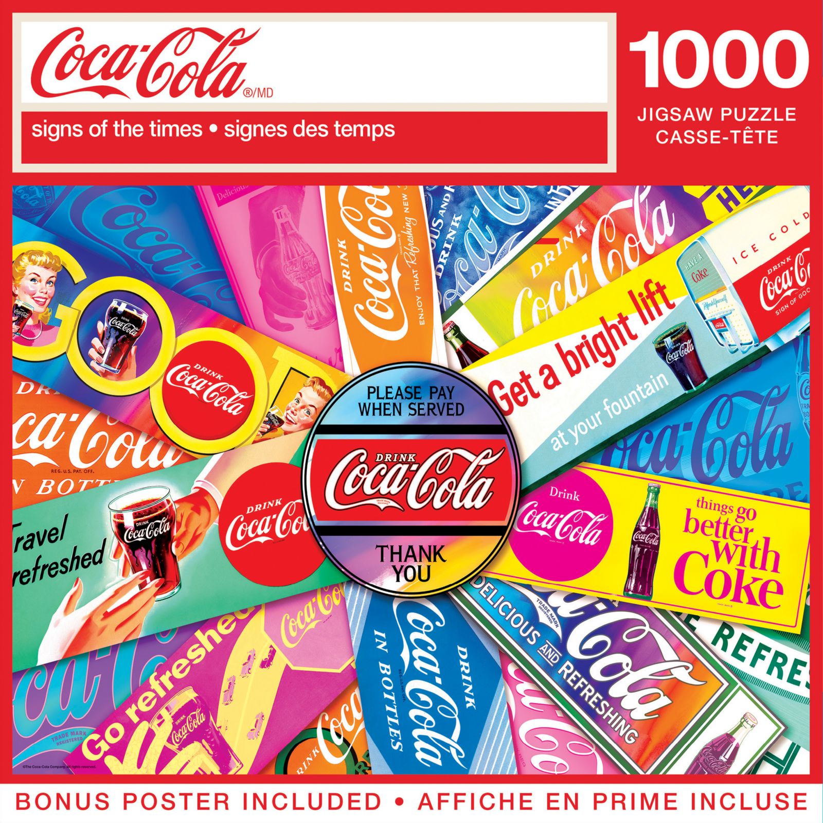 MasterPieces Coca-Cola - Signs of the Times пазл из 1000 деталей