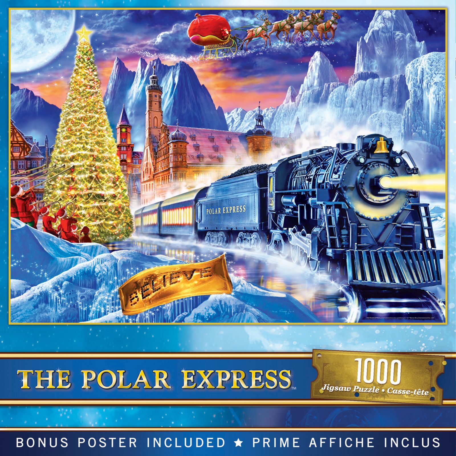 Пазл MasterPieces The Polar Express 1000 Piece