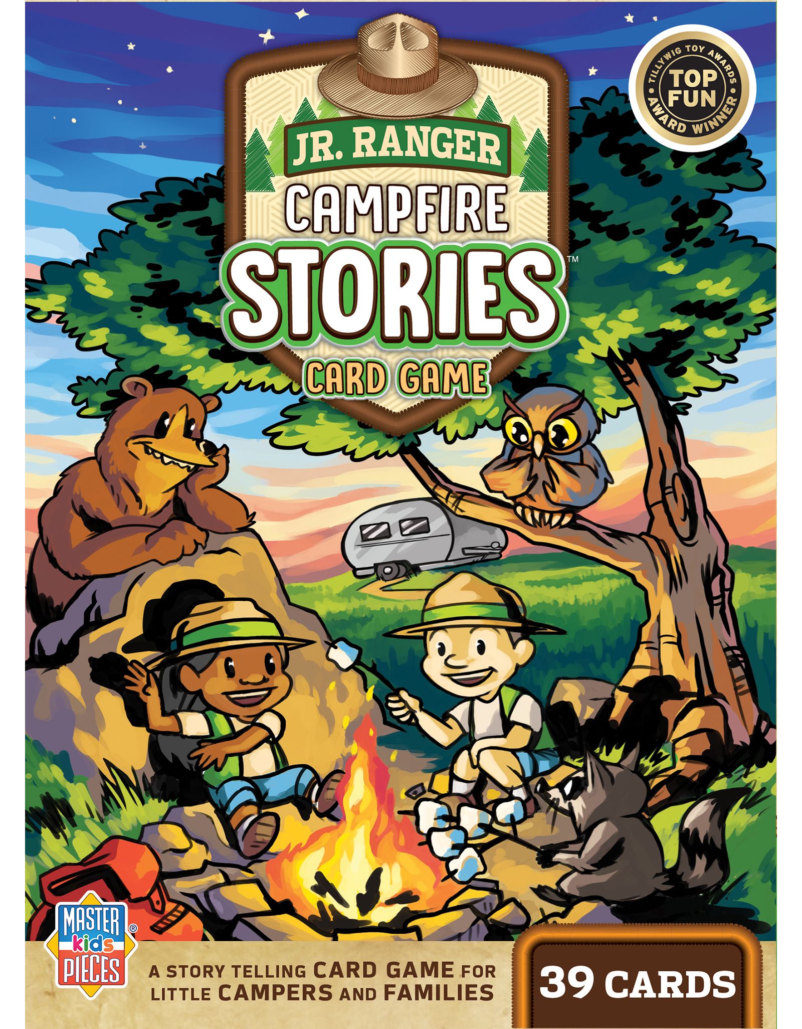 Детская карточная игра MasterPieces Jr Ranger Campfire Stories
