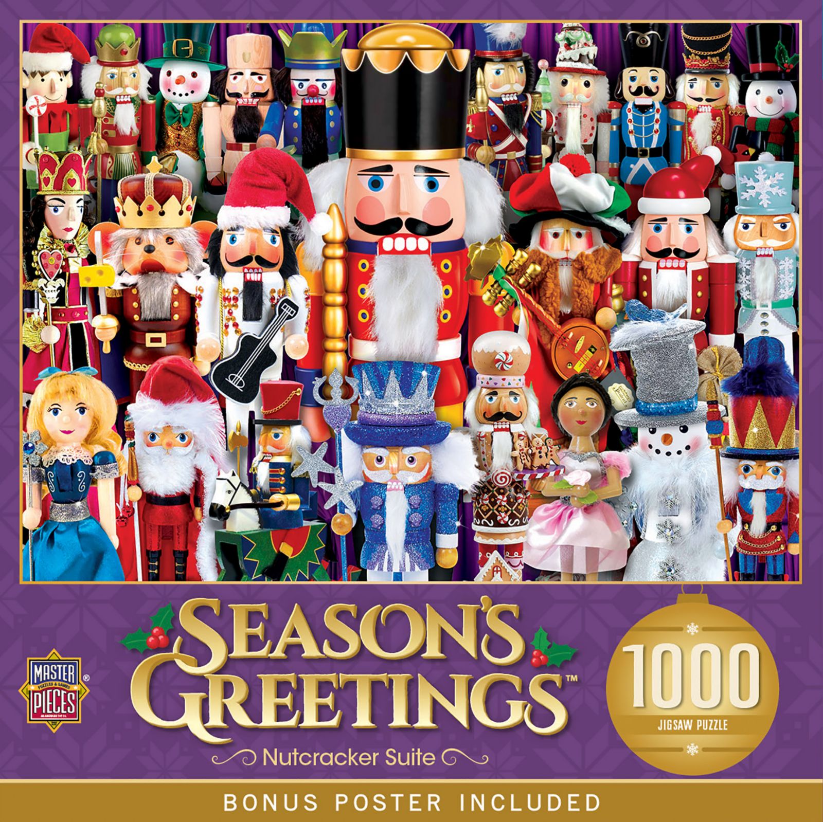 Пазл MasterPieces Season's Greetings - Nutcracker Suite 1000 Piece