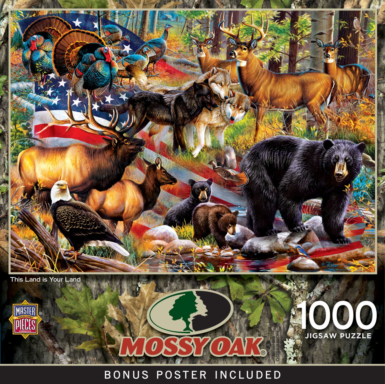 MasterPieces Mossy Oak This Land is Your Land пазл из 1000 деталей
