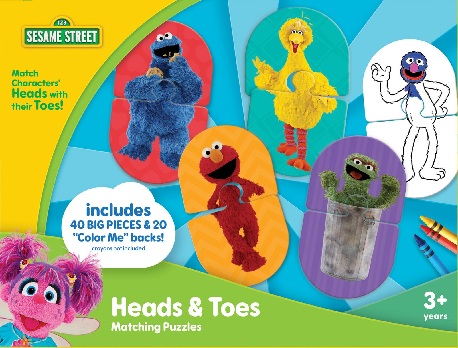 Sesame Street - Heads & Toes пазл-головоломка