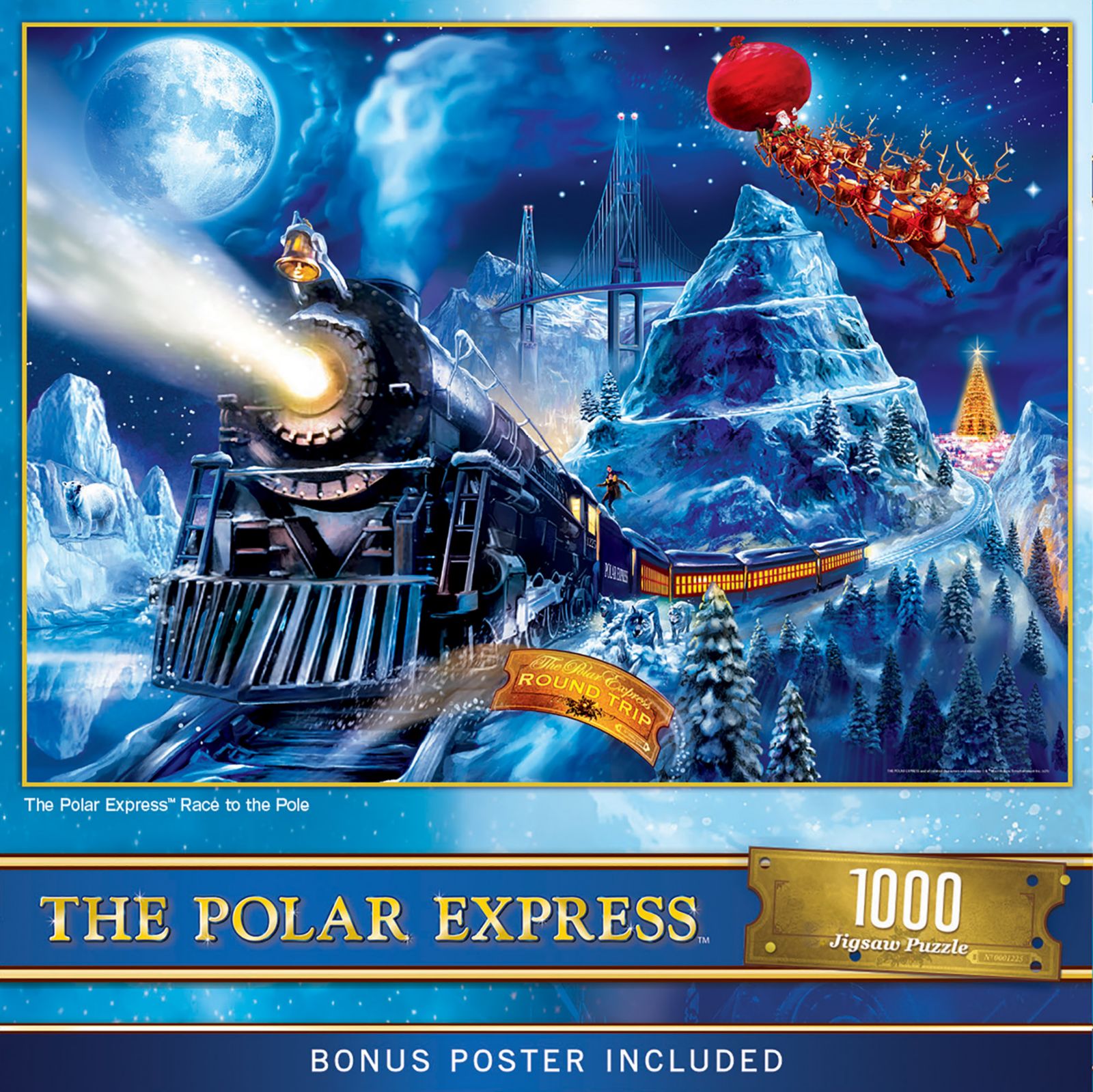MasterPieces The Polar Express - Race to the Pole пазл 1000 деталей