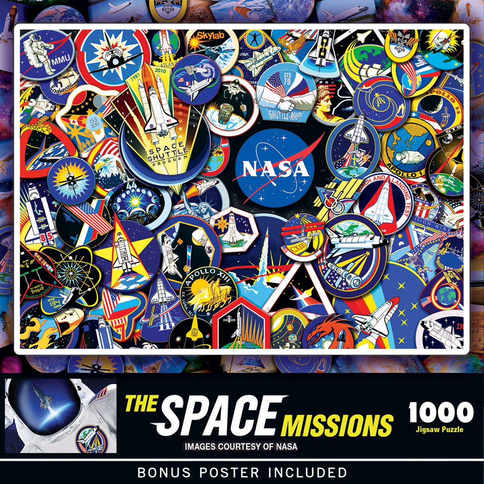 MasterPieces The Space Missions пазл 1000 деталей для взрослых