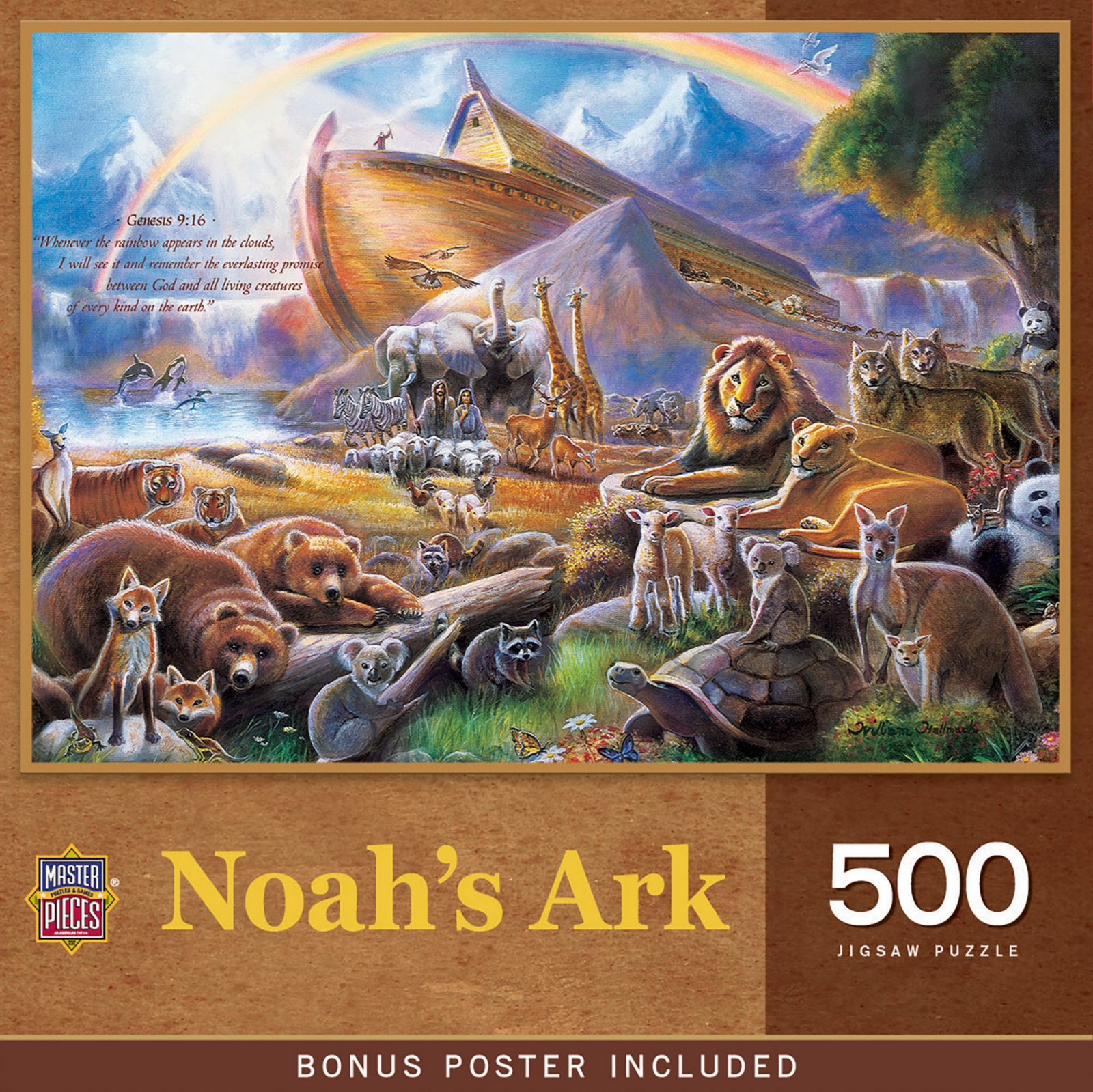 Пазл MasterPieces Noah's Ark на 500 деталей