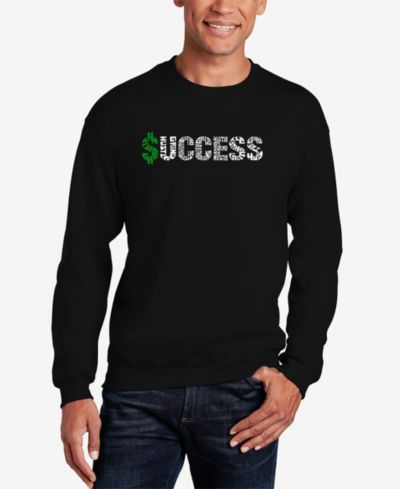 Мужская футболка LA Pop Art Success Word Art Crew Neck Sweatshirt