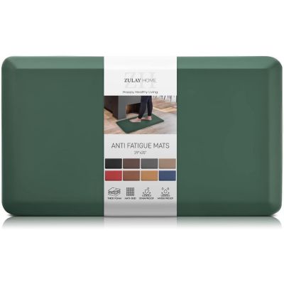 Zulay Kitchen Large 20x39 Anti Fatigue Mat Cushioned Memory Foam Kitchen Mat