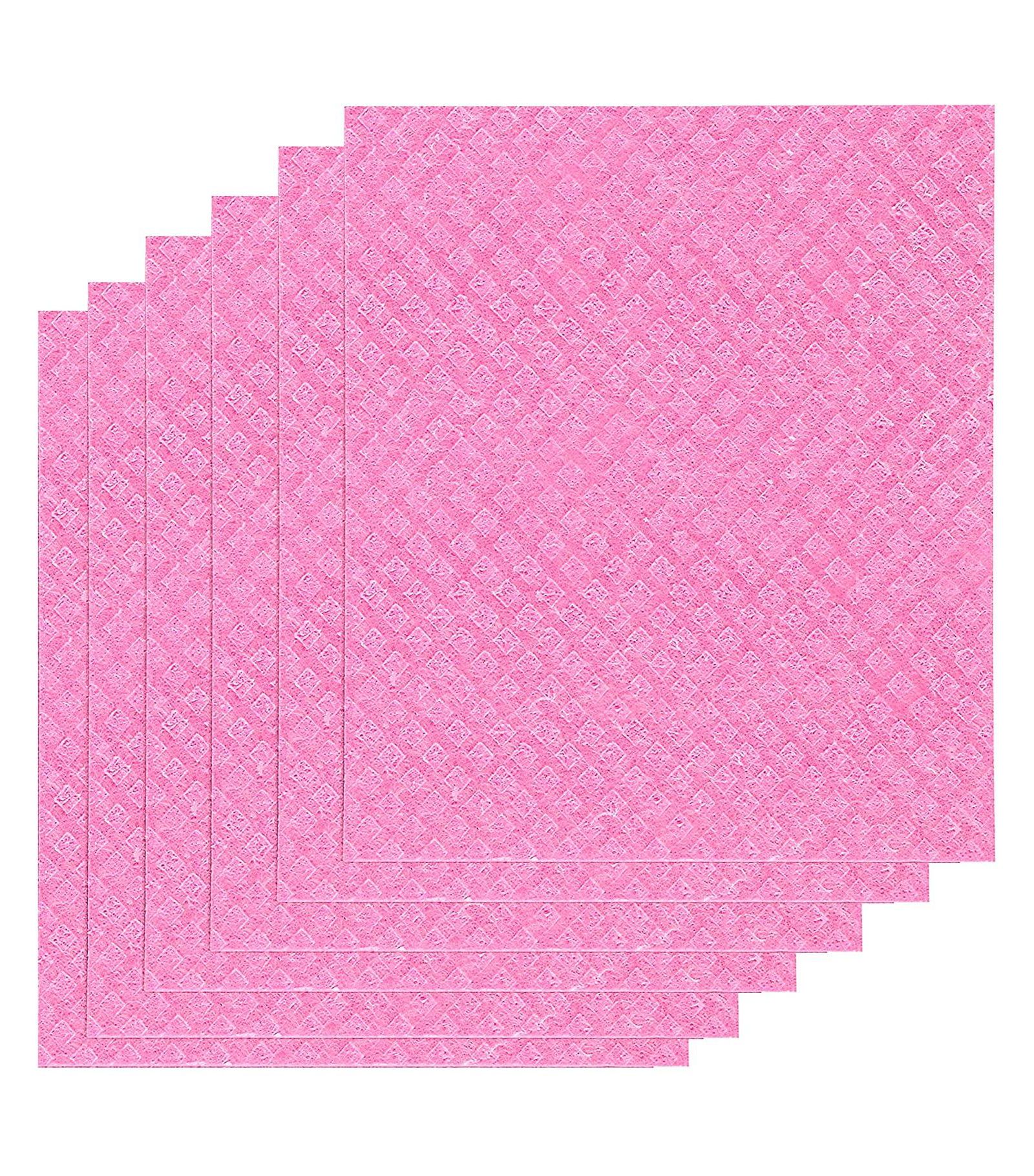 6-Pack Swedish Dishcloths – Eco-Friendly Absorbent Reusable Cloths