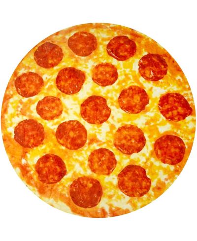 Giant Loaded Pizza Blanket for Adults and Kids (60 Inch)