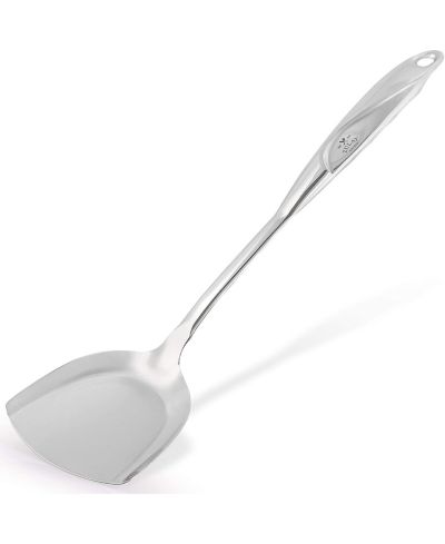 Zulay Kitchen Durable Stainless Steel Metal Wok Spatula Shovel