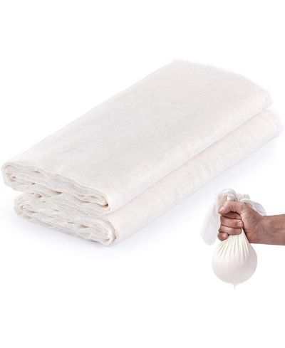 Zulay Kitchen Unbleached & Reusable Ultra Fine Cheese Cloth (3 Yard)