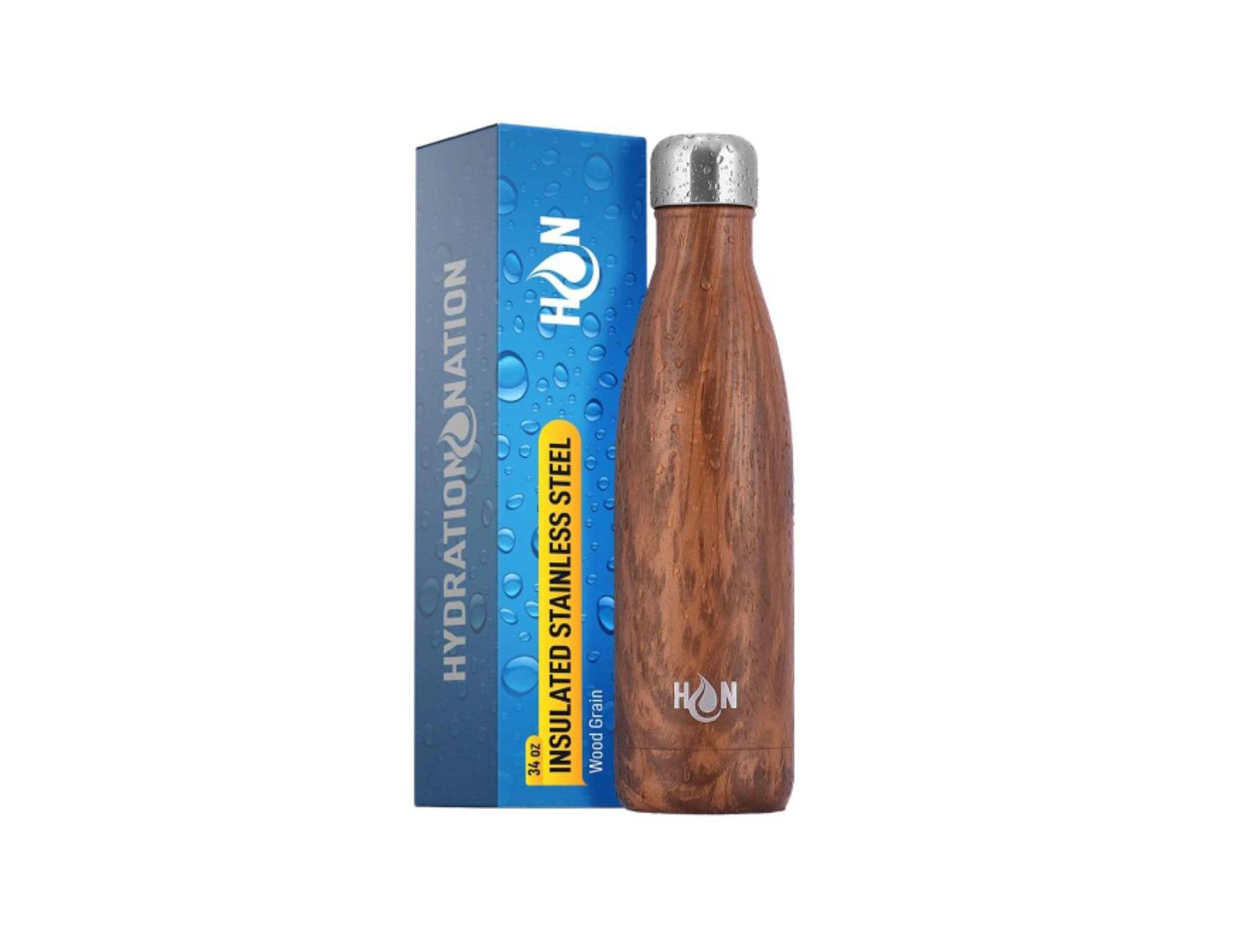 Zulay Kitchen Stainless Steel Water Bottle