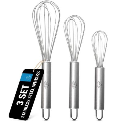 Zulay Kitchen венчик из нержавеющей стали, 3 шт