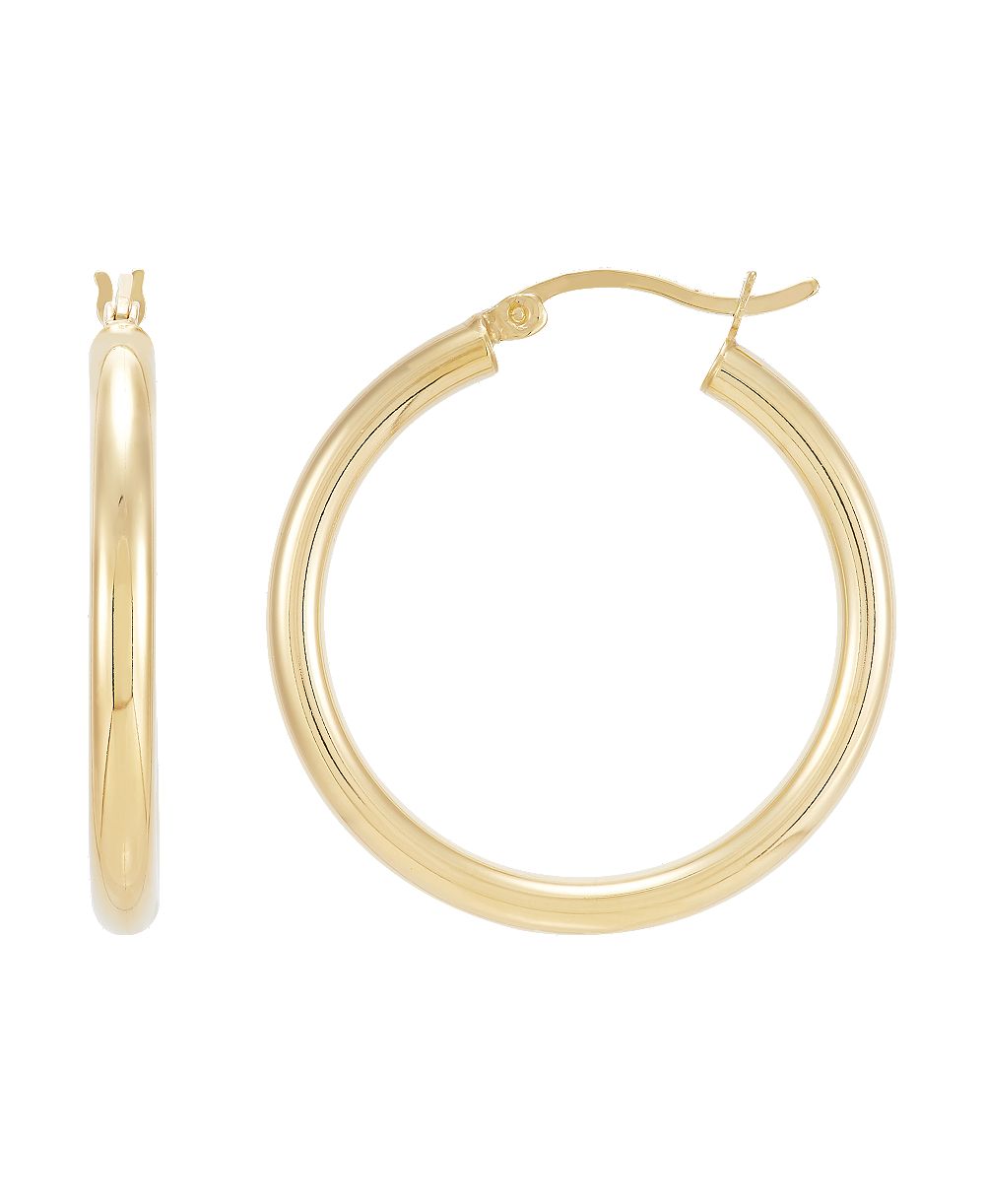 Серьги Giani Bernini Polished Tube Hoop 30mm