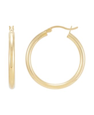 Серьги Giani Bernini Polished Tube Hoop 30mm