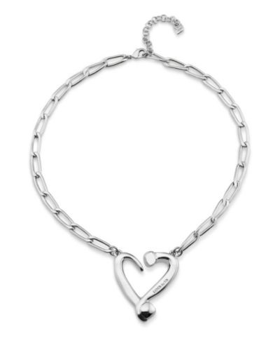 UNOde50 Metal Alloy Medium Heart Necklace
