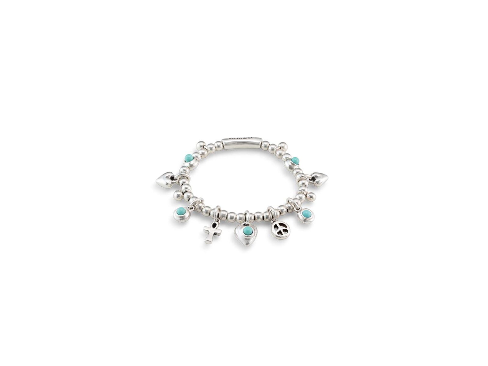 UNOde50 браслет из металлического сплава с напылением Sterling Silver