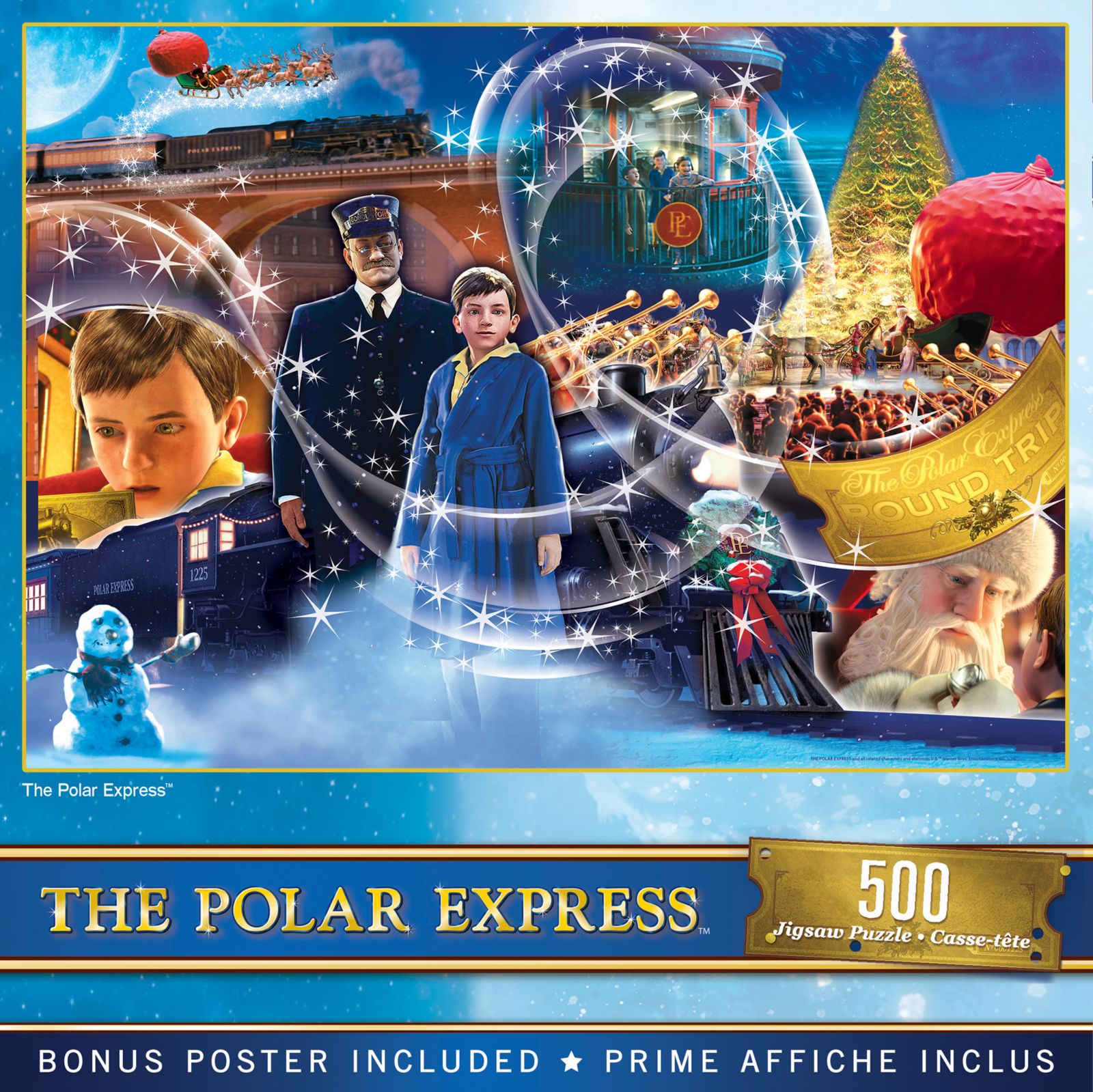 Masterpieces Puzzles The Polar Express 550-Piece Puzzle, Ages 10+