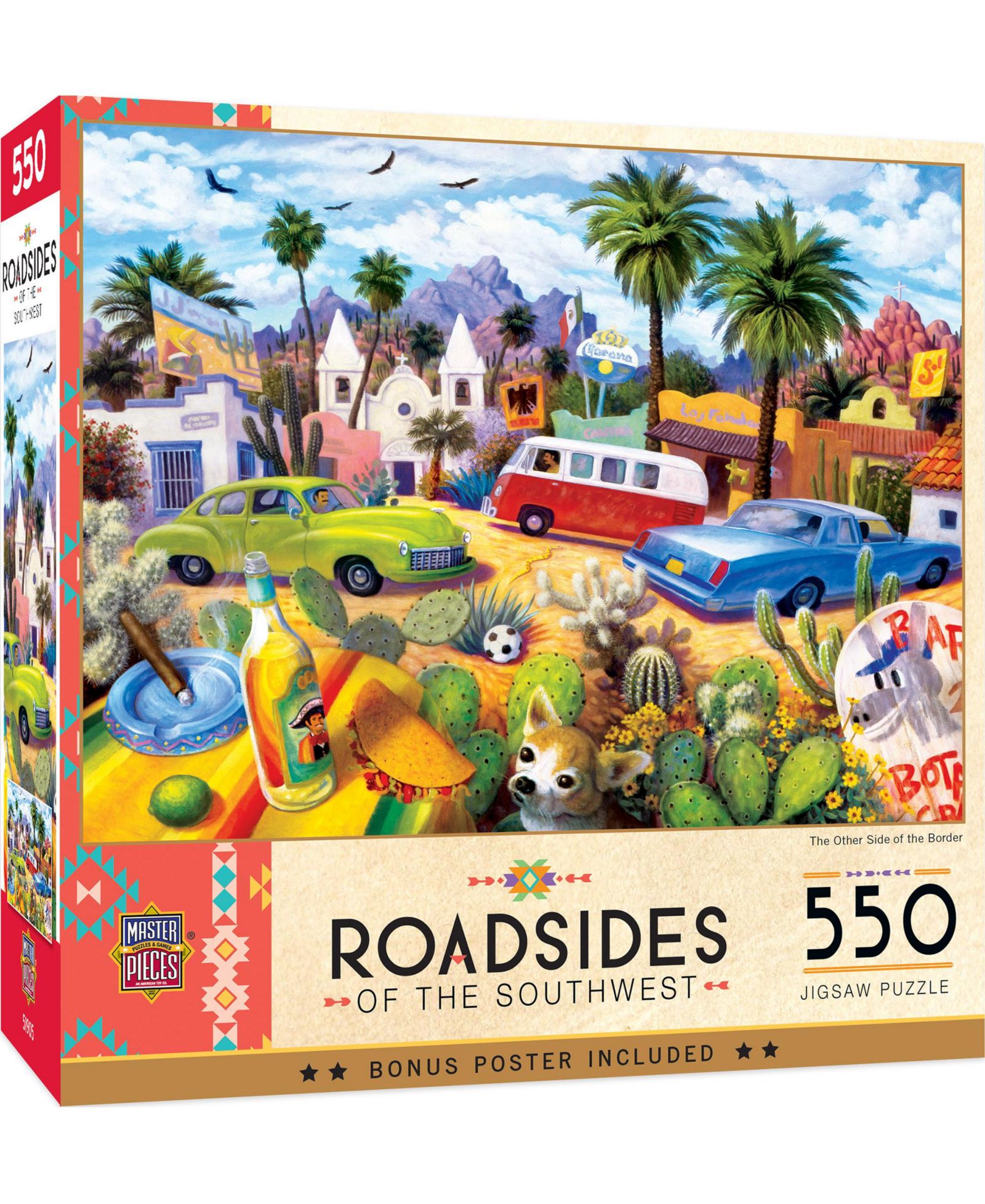Roadsides of the Southwest - Other Side of the Border Пазл 500 Piece