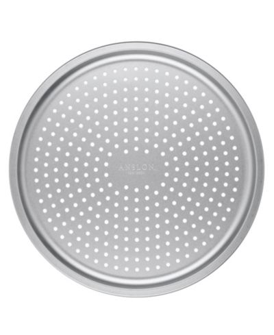 Anolon Pro-Bake Bakeware Aluminized Steel Perforated Pizza Pan, 14"