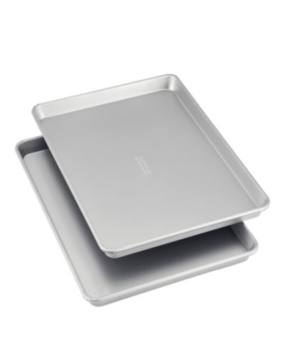 Anolon Pro-Bake Bakeware 2 Piece Aluminized Steel Half Sheet Baking Pan Set
